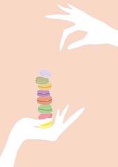 Motief Borghans - Macarons